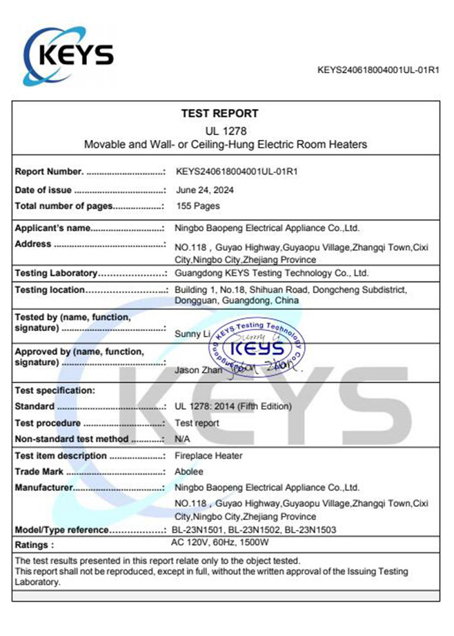 Test Report