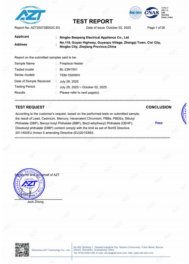 Test Report