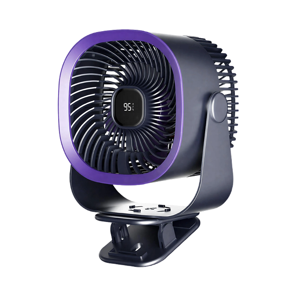 USB Clip-on Oscillating Fan